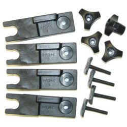 Sada adaptérov (20x27mm) pre Thule 80 mm upínací systém U-Bolt