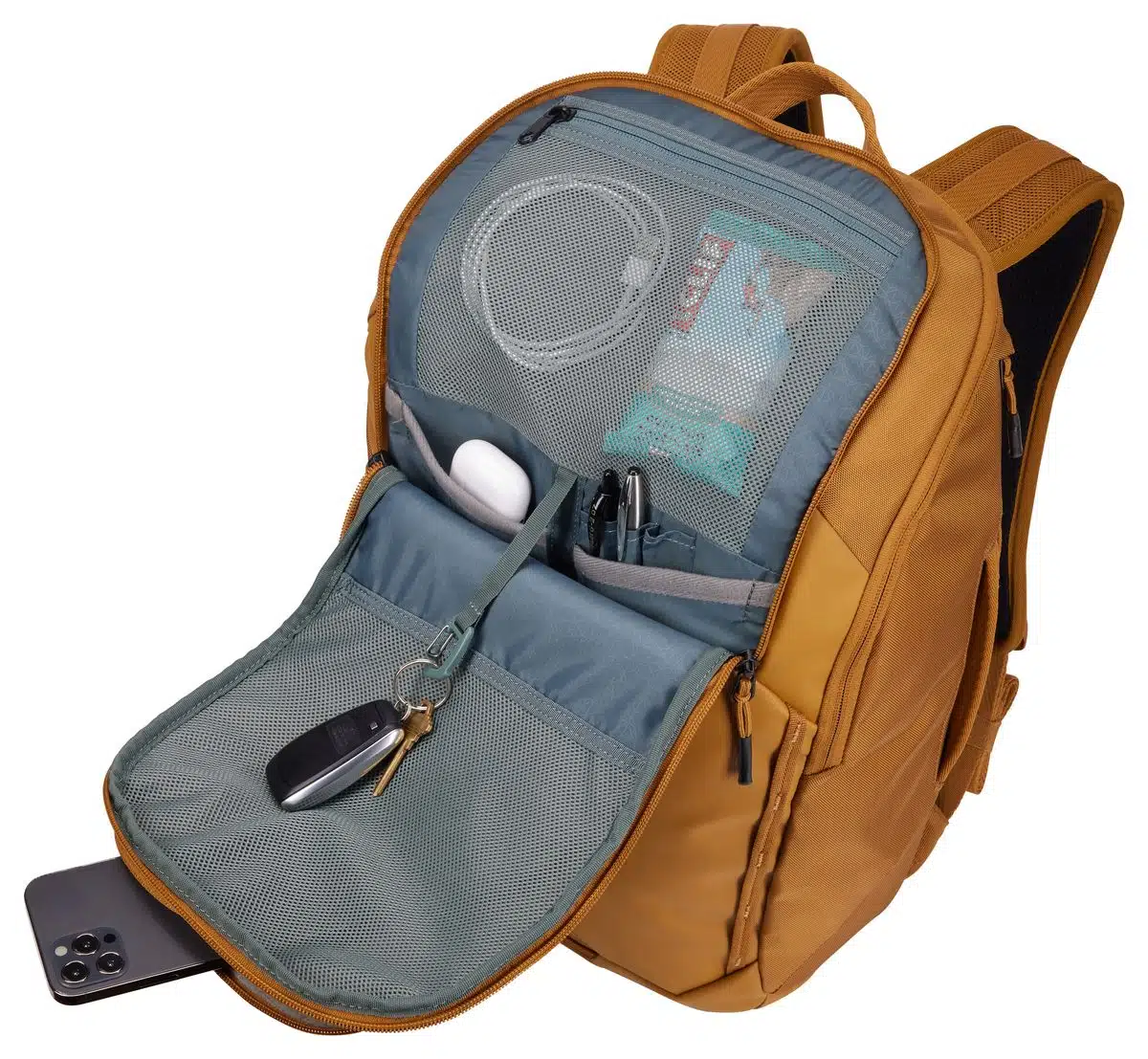 Thule Chasm batoh 26 l TCHB215 - Golden Brown – Obrázok 8