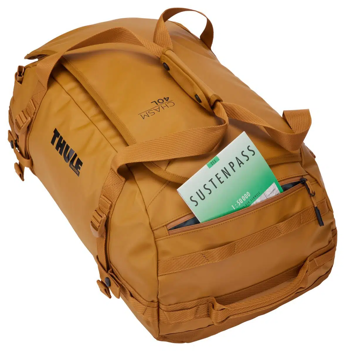 Thule Chasm športová taška 40 l TDSD302 - Golden Brown – Obrázok 12