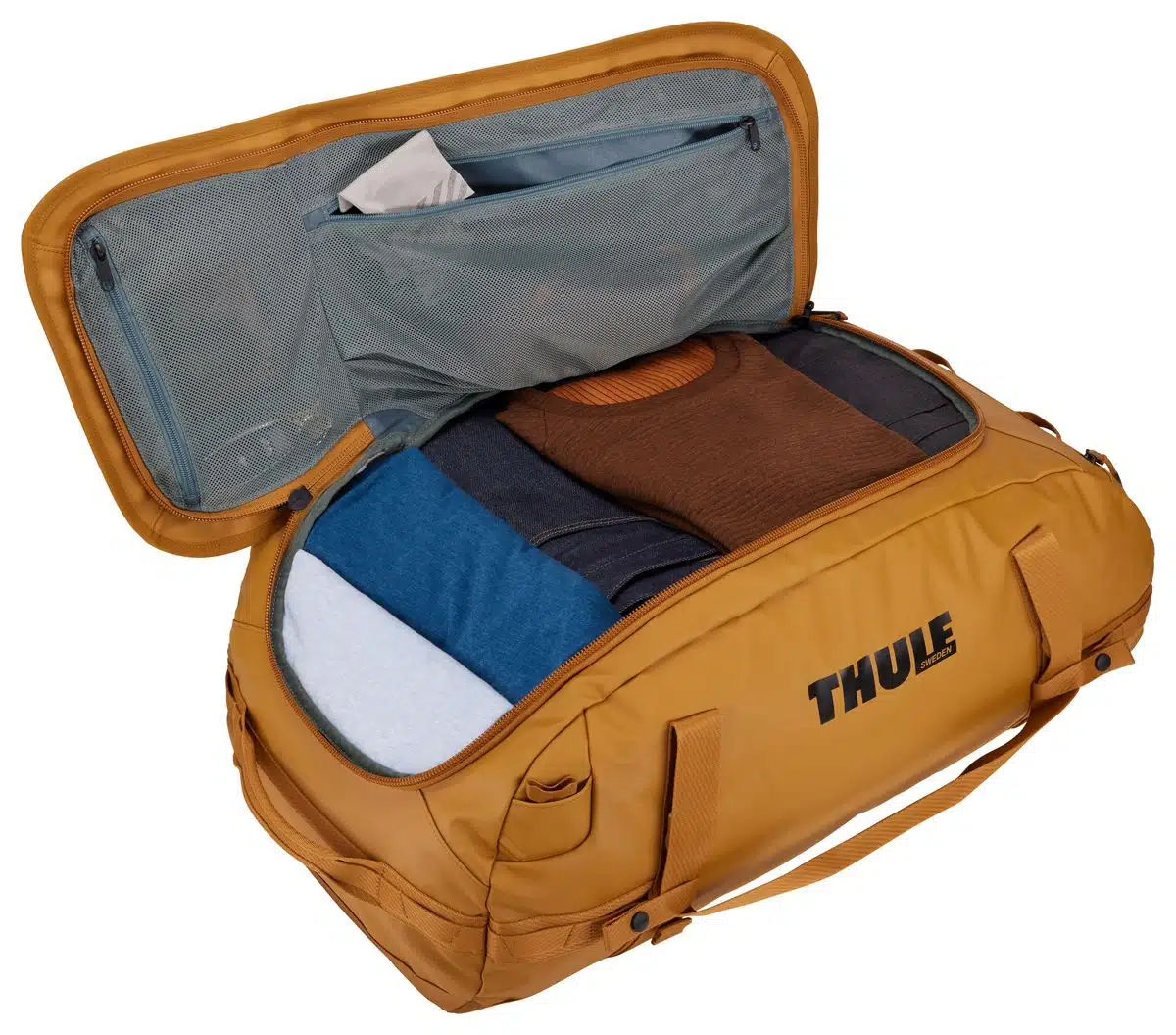 Thule Chasm športová taška 70 l TDSD303 - Golden Brown – Obrázok 8