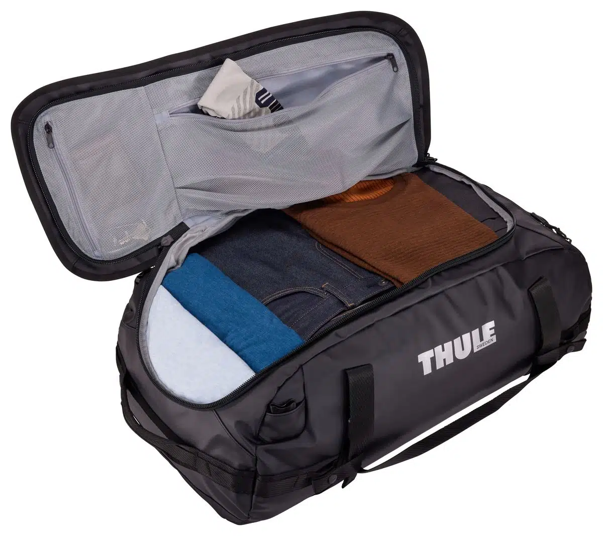 Thule Chasm športová taška 70 l TDSD303 - čierna – Obrázok 8