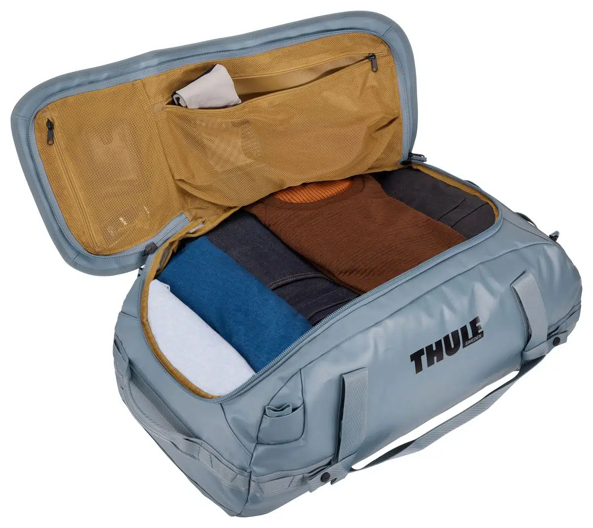 Thule Chasm športová taška 70 l TDSD303 - Pond Gray – Obrázok 8