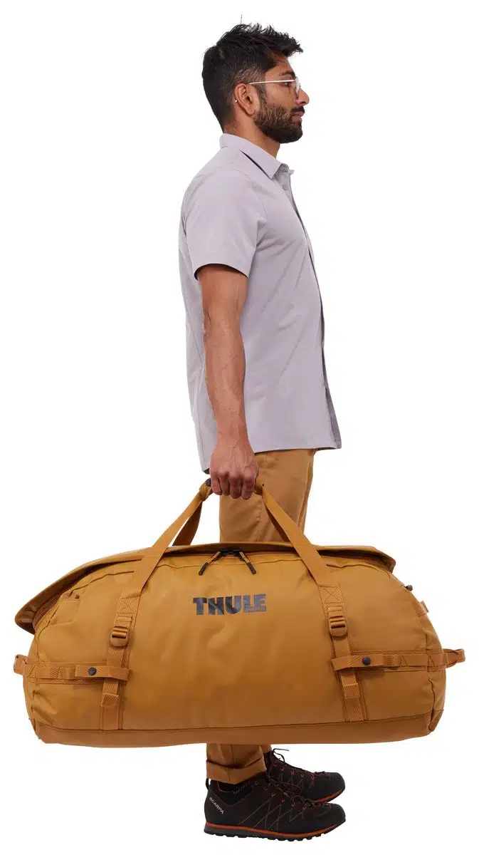 Thule Chasm športová taška 90 l TDSD304 - Golden Brown – Obrázok 5