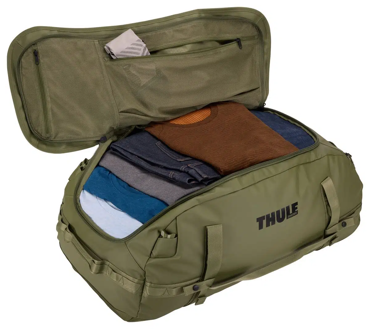 Thule Chasm športová taška 90 l TDSD304 - Olivine – Obrázok 8