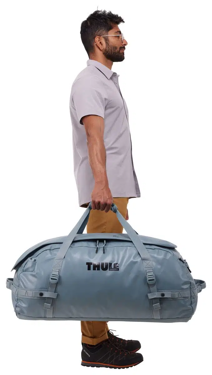 Thule Chasm športová taška 90 l TDSD304 - Pond Gray – Obrázok 5