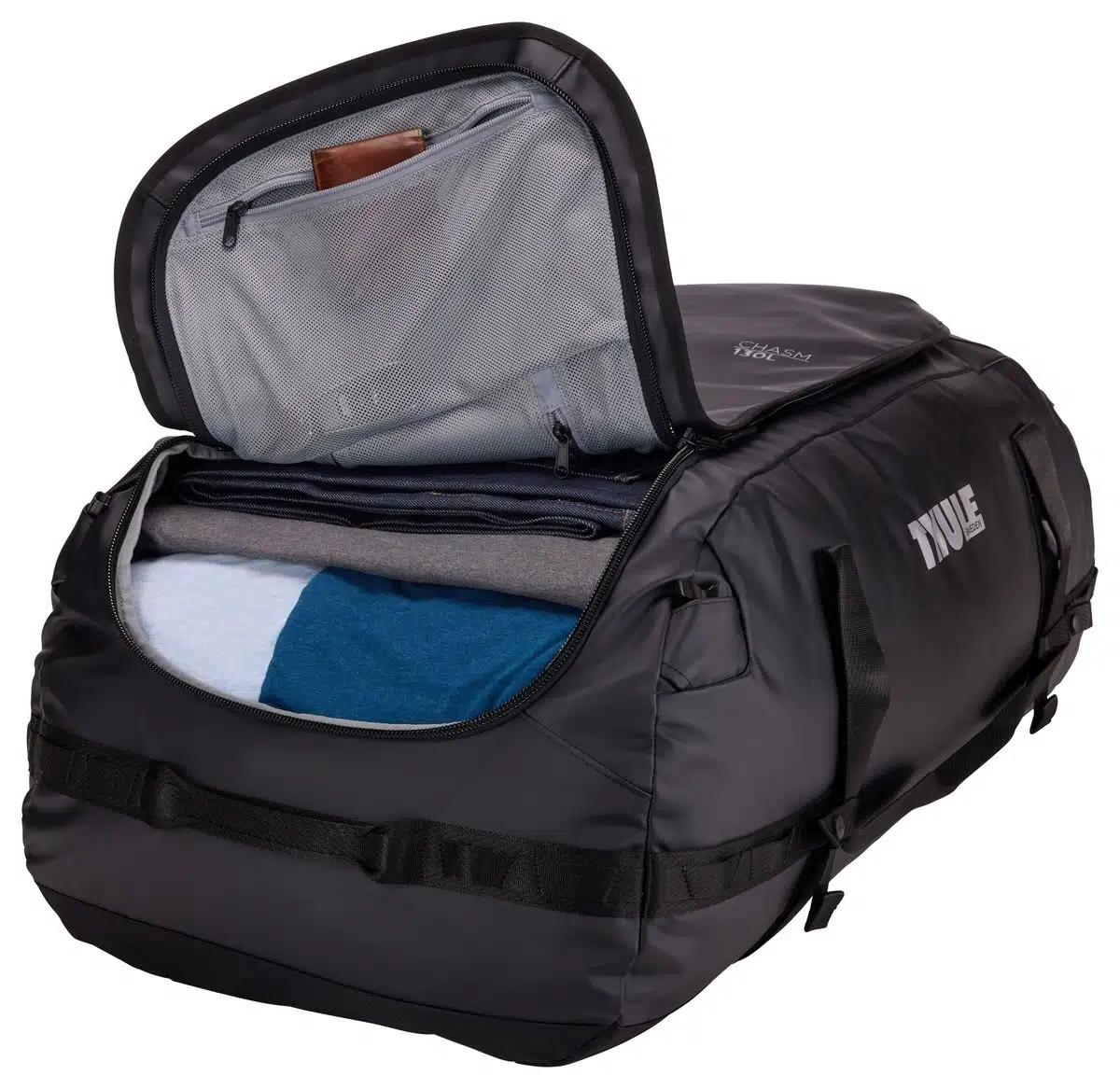 Thule Chasm športová taška 130 l TDSD305 - čierna – Obrázok 9