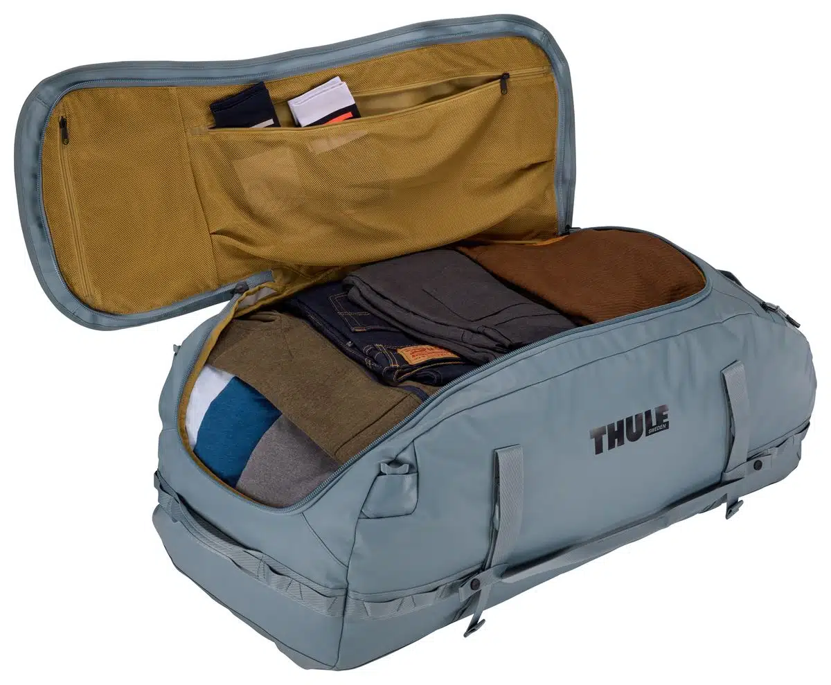 Thule Chasm športová taška 130 l TDSD305 - Pond Gray – Obrázok 8
