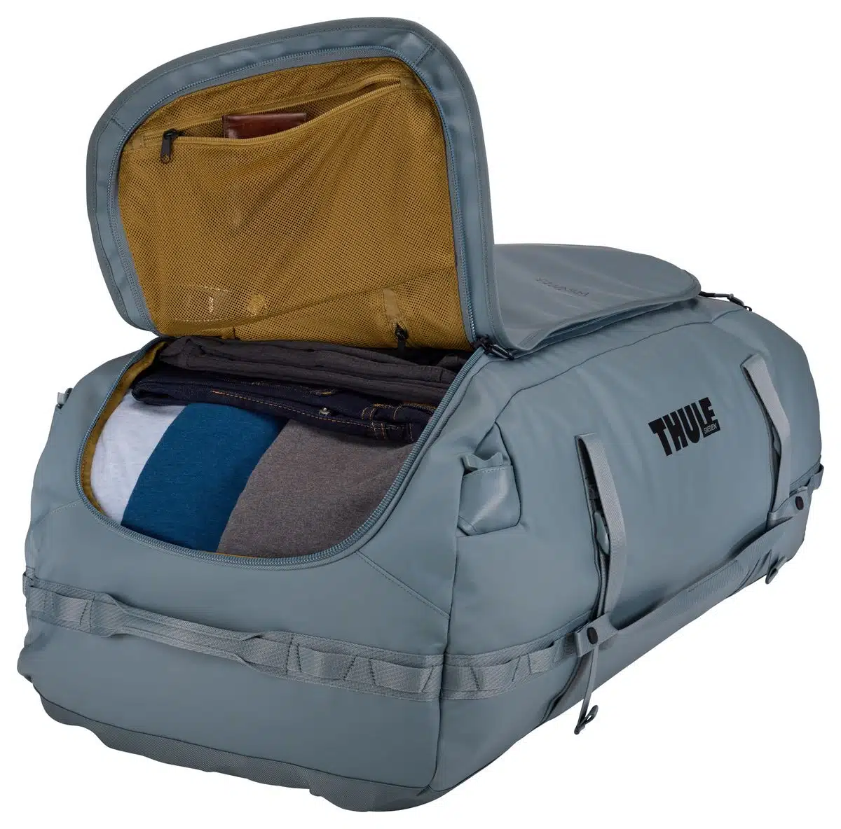 Thule Chasm športová taška 130 l TDSD305 - Pond Gray – Obrázok 9
