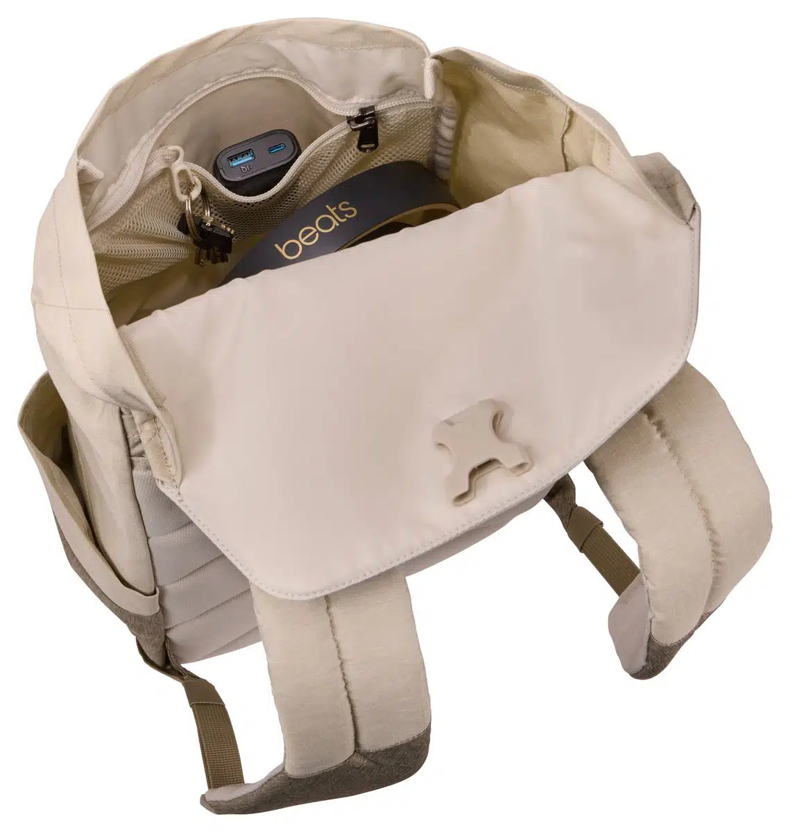 Thule Lithos batoh 16L TLBP213 - Pelican Gray/Faded Khaki – Obrázok 10