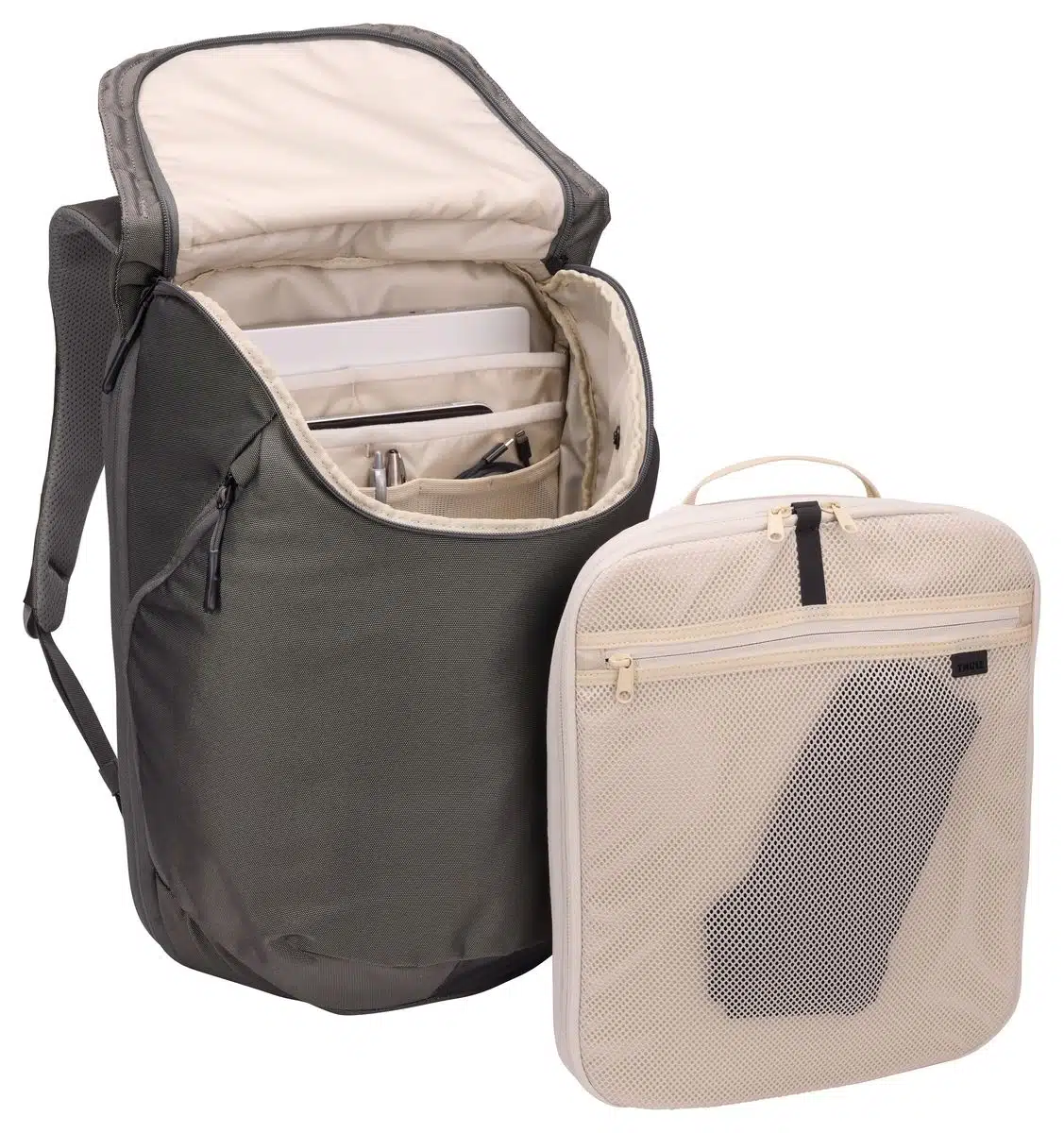Thule Subterra 2 cestovný batoh TSTB434 - Vetiver Gray – Obrázok 13