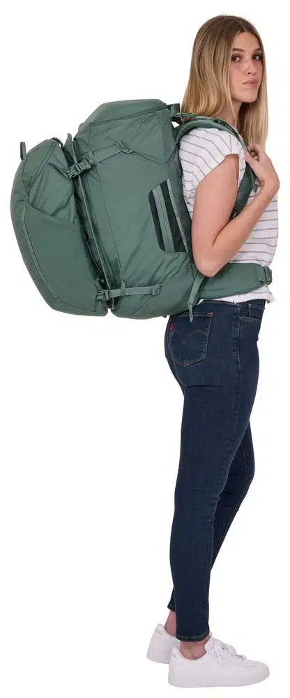 Thule Landmark cestovný batoh pre ženy 60 l TLPF260 - Hazy Green – Obrázok 9