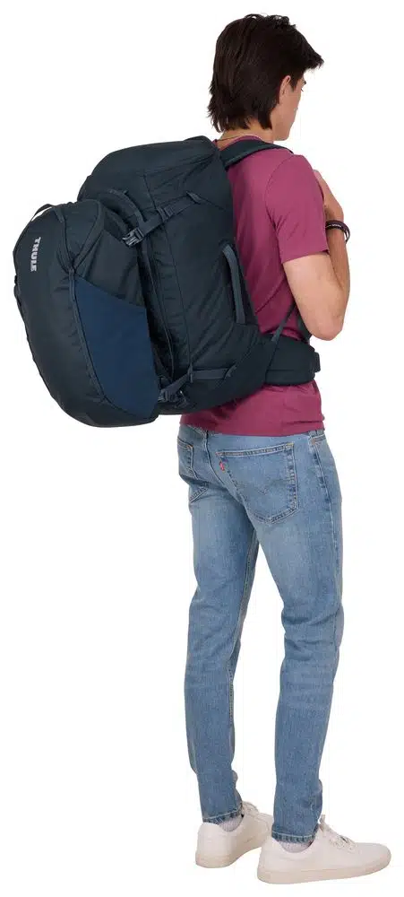 Thule Landmark cestovný batoh 60 l TLPM260 - Darkest Blue – Obrázok 9