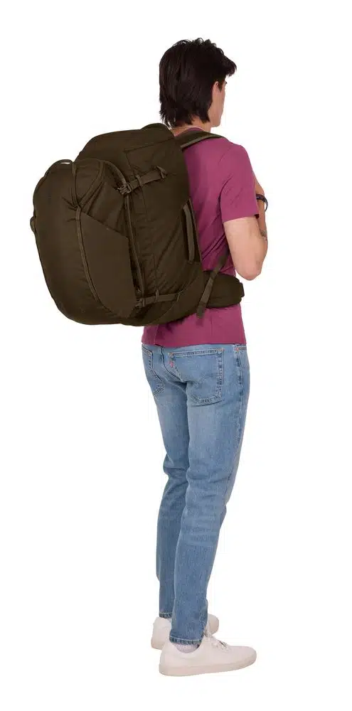 Thule Landmark cestovný batoh 60 l TLPM260 - Deep Khaki – Obrázok 9