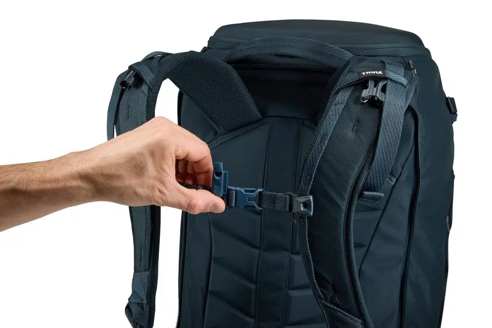 Thule Landmark cestovný batoh 70 l TLPM270 - Darkest Blue – Obrázok 7