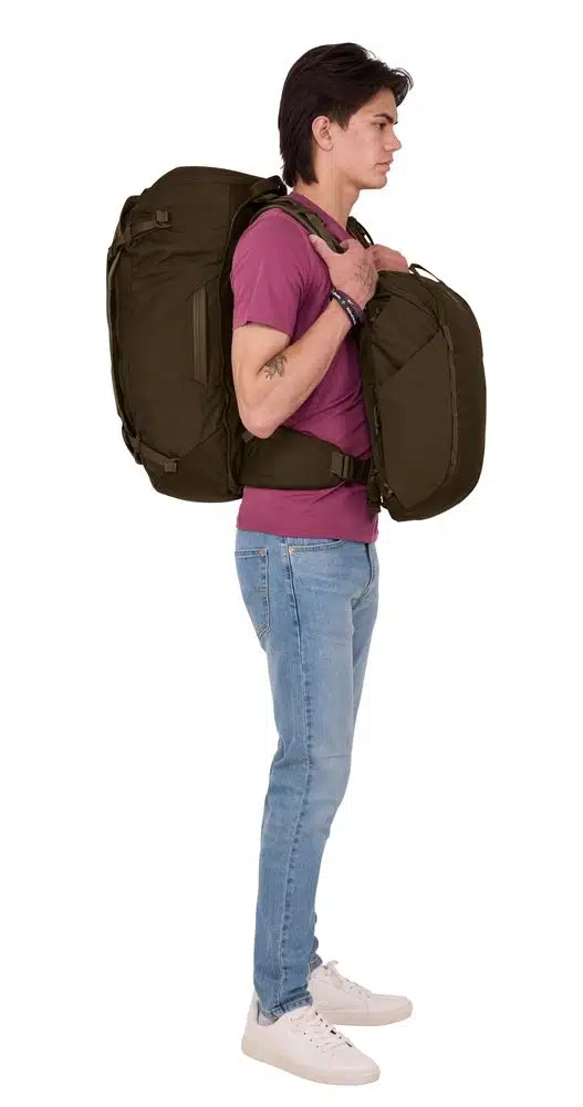 Thule Landmark cestovný batoh 70 l TLPM270 - Deep Khaki – Obrázok 10