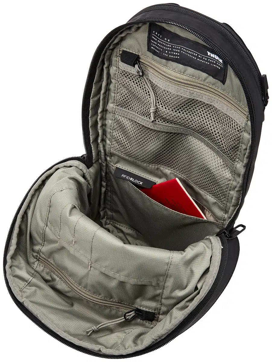 Thule Tact Sling 8 l TACTSL08 - čierny – Obrázok 9