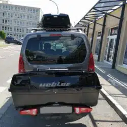 Uebler B1 (lesklá čierna) prepravný box na nosiče bicyklov Uebler rady i, X a H – Obrázok 13