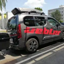 Uebler B1 (lesklá čierna) prepravný box na nosiče bicyklov Uebler rady i, X a H – Obrázok 12
