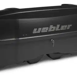 Uebler B1 (matná čierna) prepravný box na nosiče bicyklov Uebler rady i, X a H
