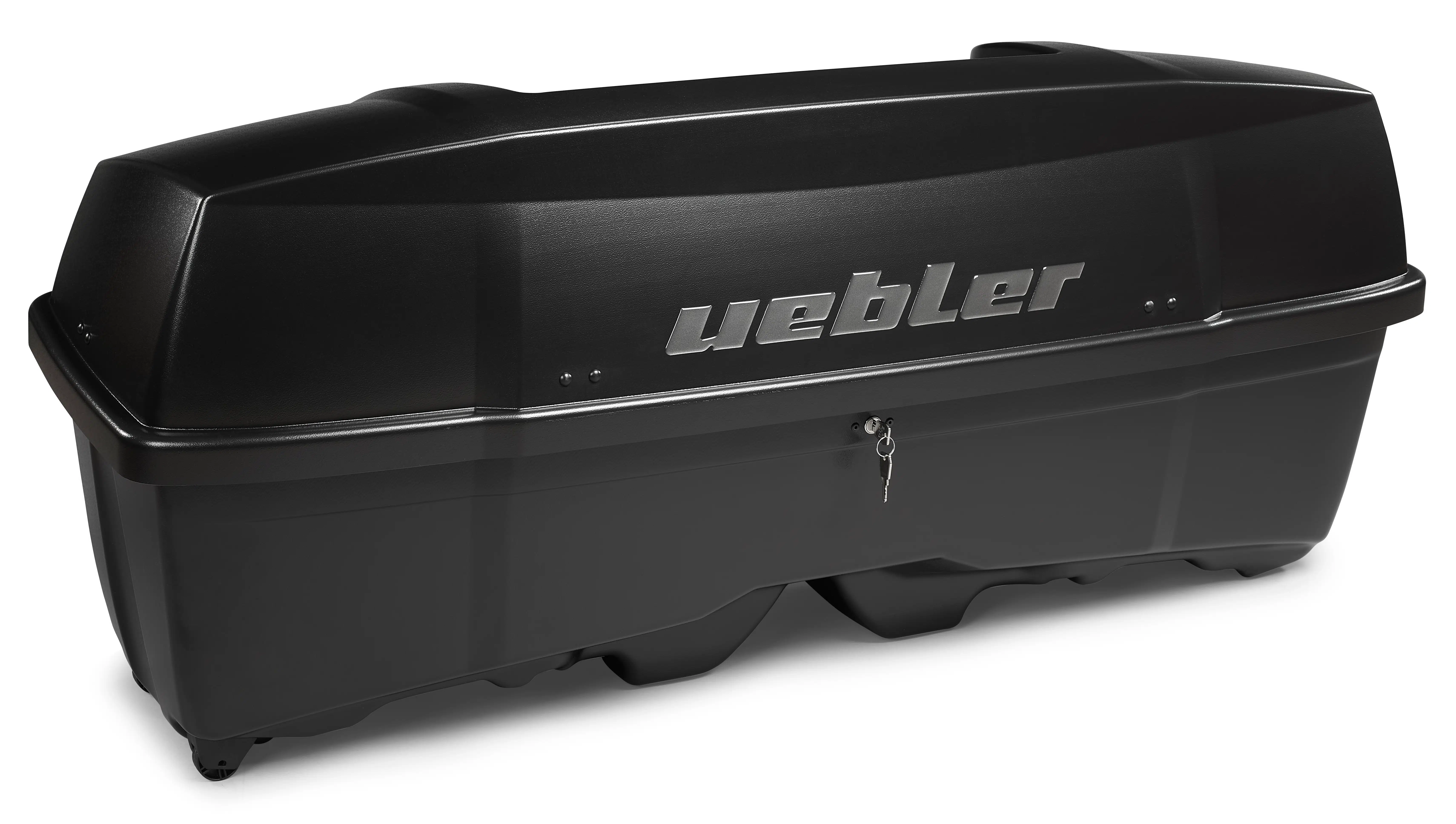 Uebler B1 (matná čierna) prepravný box na nosiče bicyklov Uebler rady i, X a H